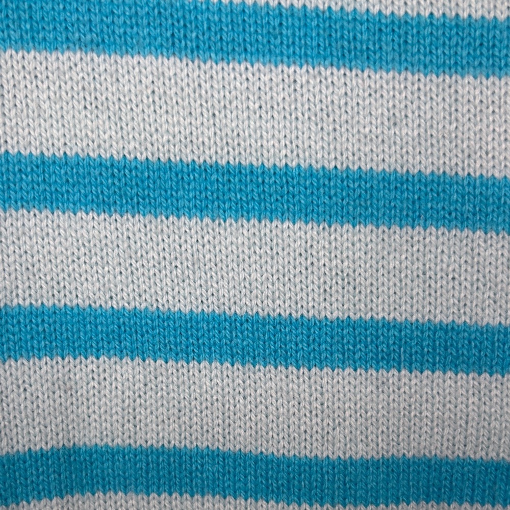 Talbots Patch Pocket Sweater - Vacation Stripe - image 6